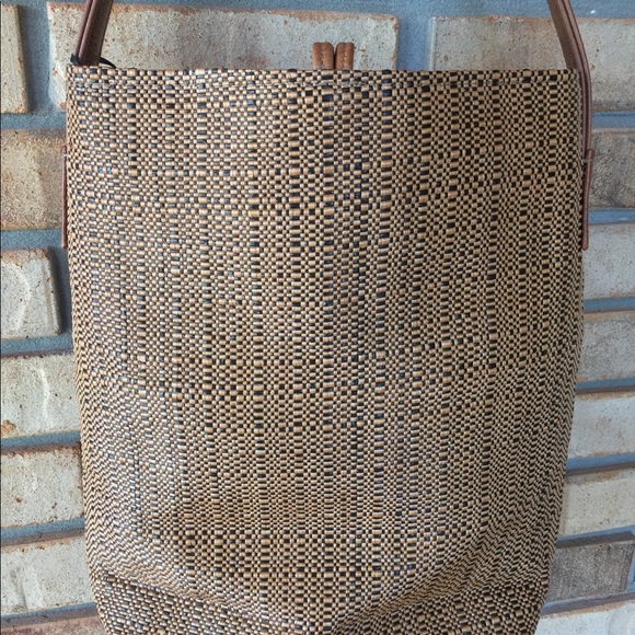 Martha Mathers Brown Tote - Picture 5 of 7